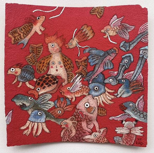 Fei Xue, Red Headed Boy, 2021