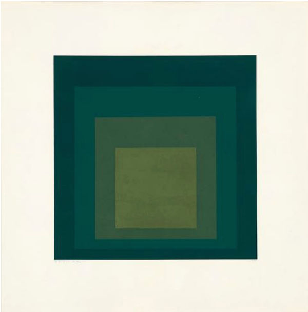 Josef Albers, I-S LXXI a, 1971