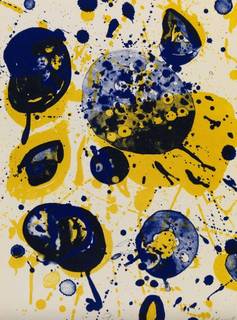 Sam Francis, An 8 Set - 5, 1963