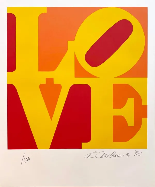 Robert Indiana, Book of Love 10, 1996