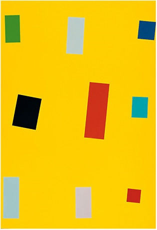 Imi Knoebel, Gelbe Fahne, 1999