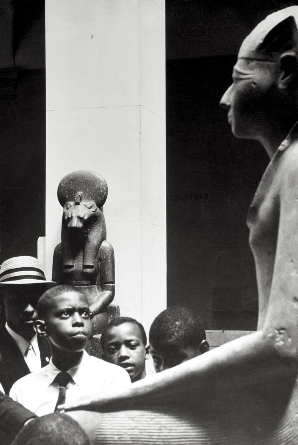 Eve Arnold, Children of Members of 'The Nation of Islam' at the Metropolitan Museum of Art, 1961