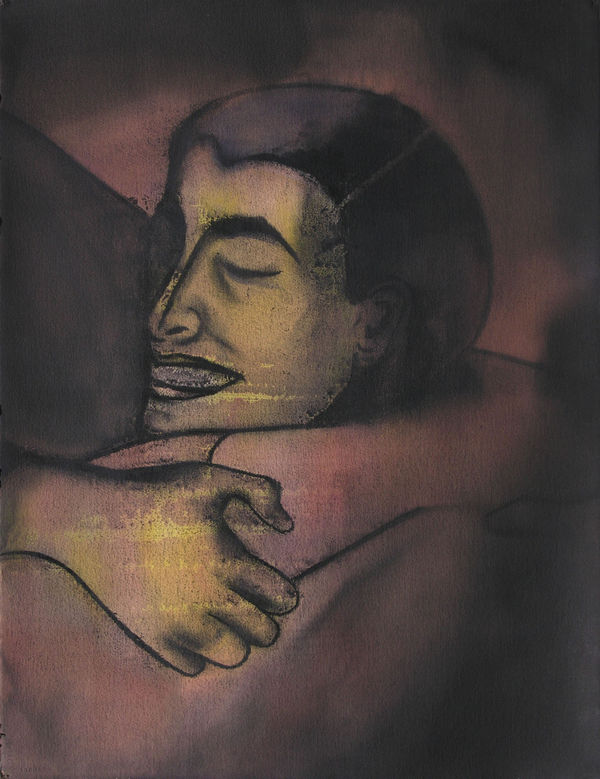 Anju Dodiya, Hug, 2004