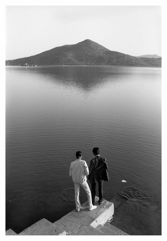 Sunil Gupta, Towards an Indian Gay Image, Lake Pichola, Udaipur, 1983, 2021