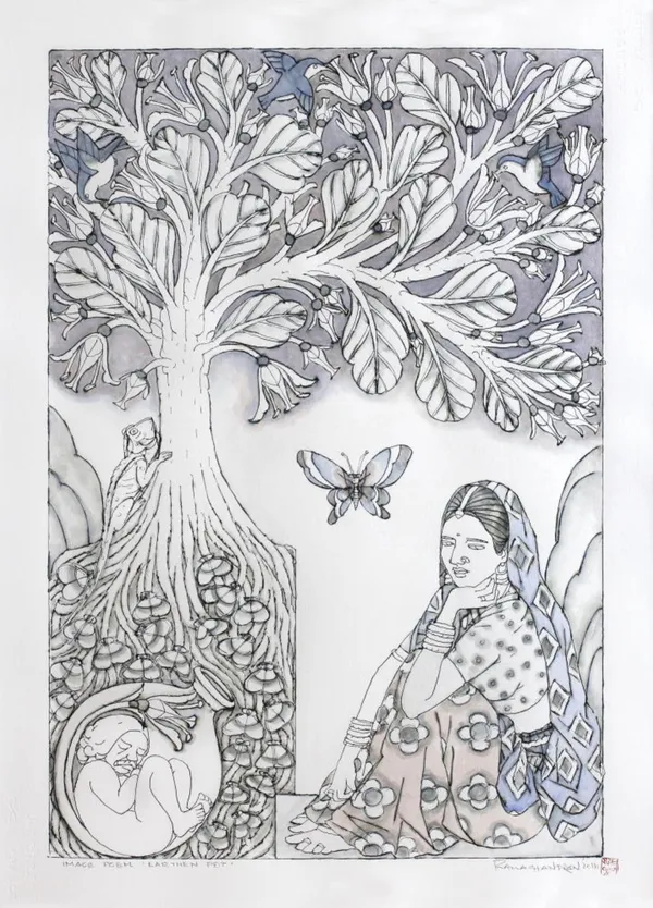 A. Ramachandran, Image Poem “ Earthen Pot”, 2016