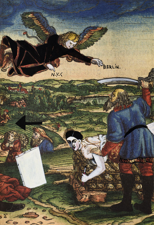 Anju Dodiya, The Other Direction, 2016