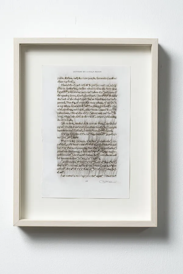 Youdhisthir Maharjan, Letters by a Half-Moon (P. 69), 2021