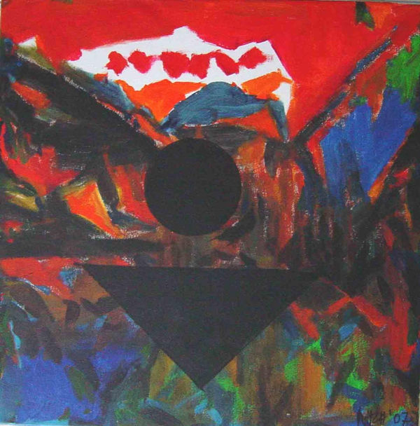 S.H. Raza, Yori & Bindu, 2007