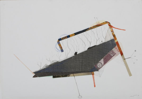 Jagannath Panda, The Structure of Arid Terrain - IV, 2017