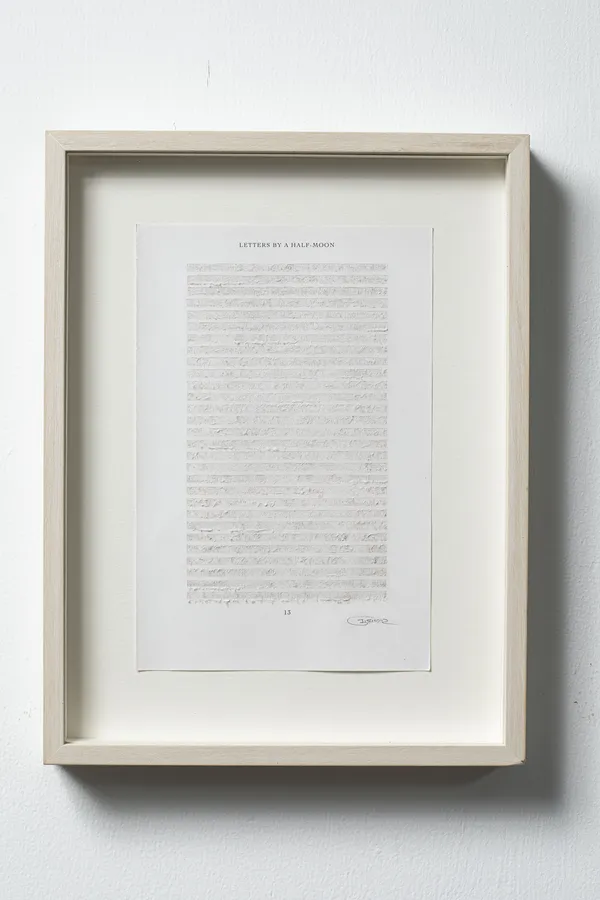 Youdhisthir Maharjan, Letters by a Half-Moon (P. 13) , 2021