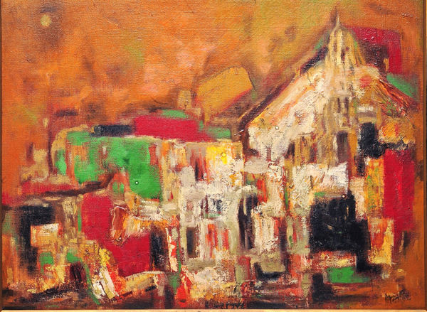 S.H. Raza, Church, 1962