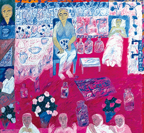 Arpita Singh, Munna Apa's Kitchen, 1994