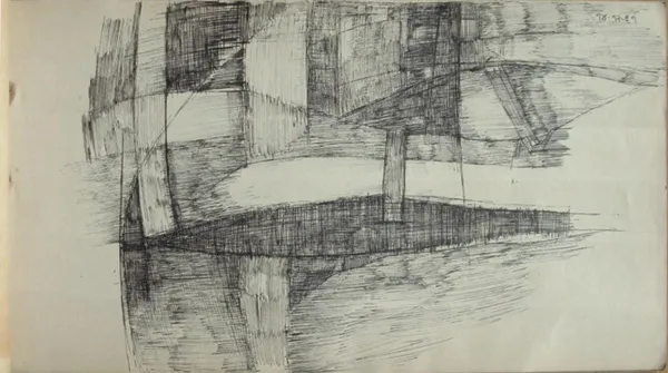 Ram Kumar, Untitled (35 pages), 1961