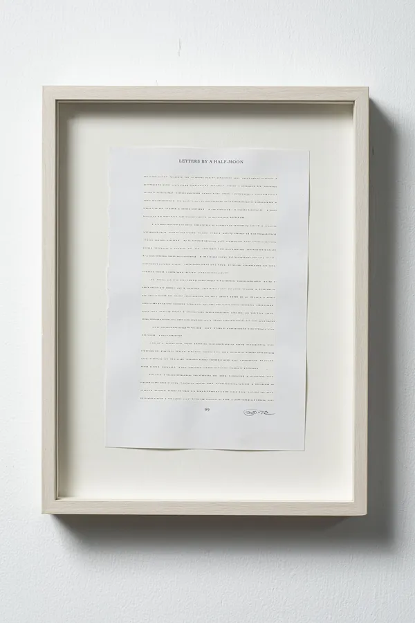 Youdhisthir Maharjan, Letters by a Half-Moon (P. 99) , 2021