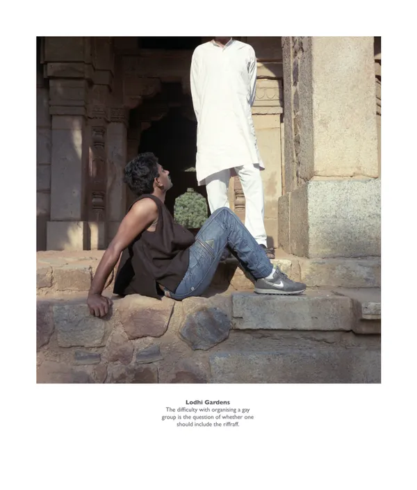 Sunil Gupta, Exiles – Lodhi Gardens, 1986/2022