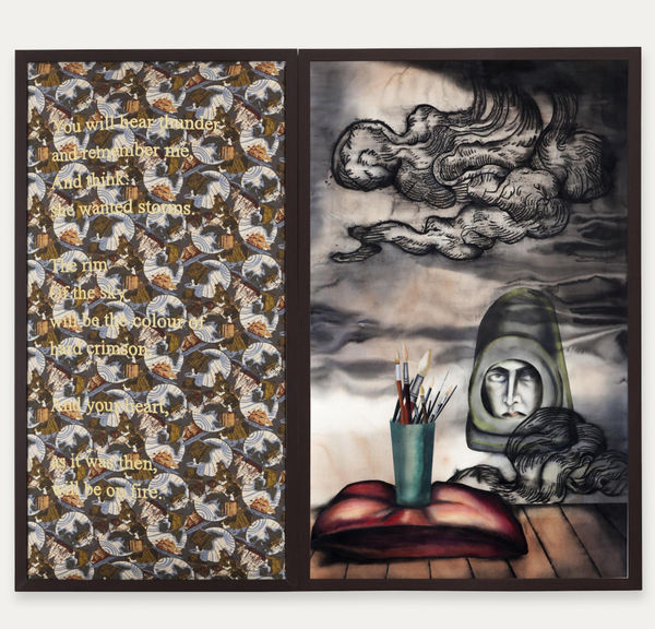 Anju Dodiya, You will Hear Thunder, 2013