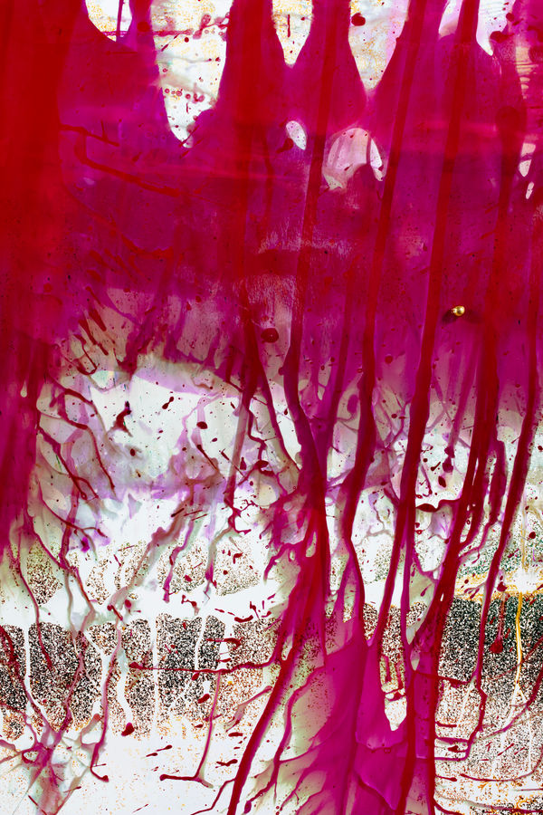 gestural abstract photographic print