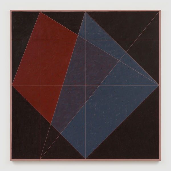 geometric abstract painting