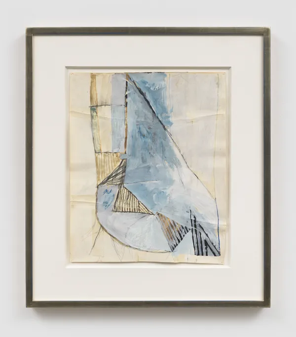 abstract work on paper