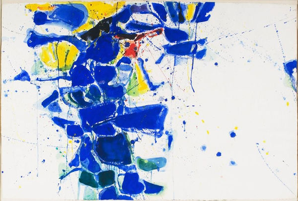 Lyrical abstract work on paper