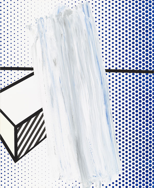 Roy Lichtenstein, Brushstroke Still Life VI , 1996