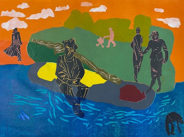 Gail Mallatratt, A Day on the Moorings, 2024