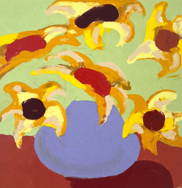 Jack Tierney, Sunflowers in Spring VII, 2025