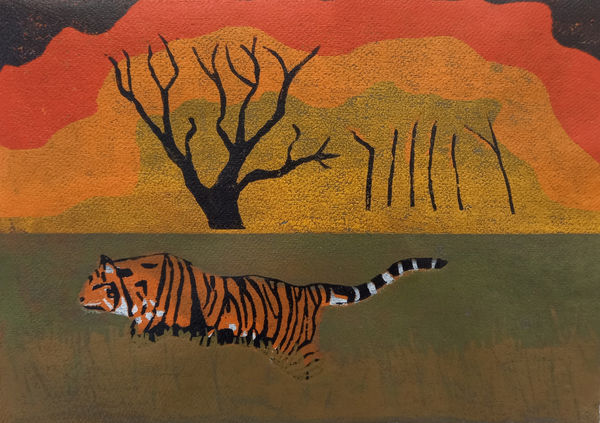 Richard Lawrence, Running Tiger, 2023