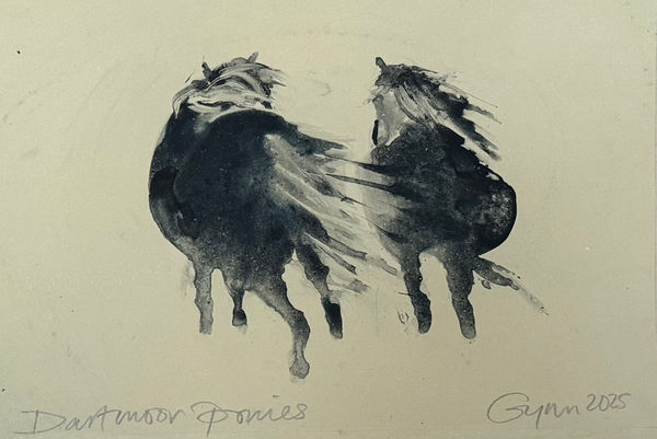 Frances Gynn RWA, Dartmoor Ponies, 2025