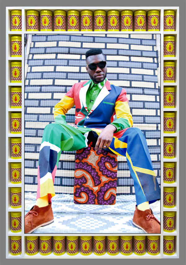 Hassan Hajjaj, Afrikan Boy Sittin’, 2015