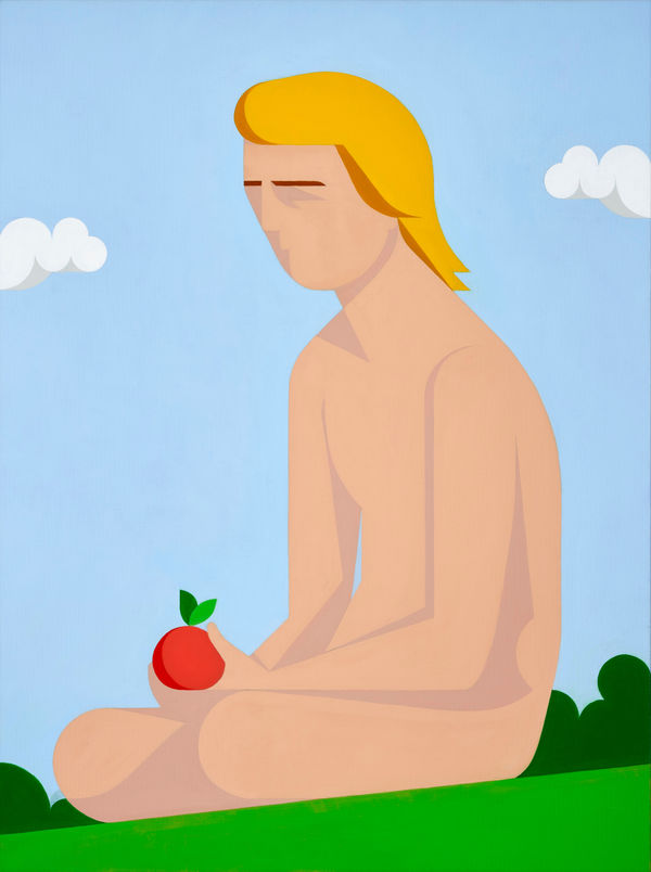 Leonhard Hurzlmeier, Adam and Apple, 2024
