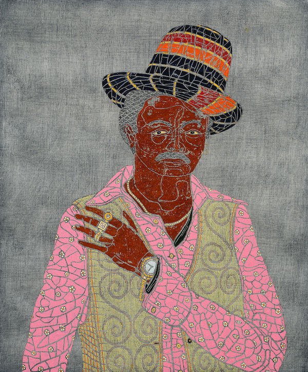 Stephen Chambers, Portrait of U-Roy, 2022