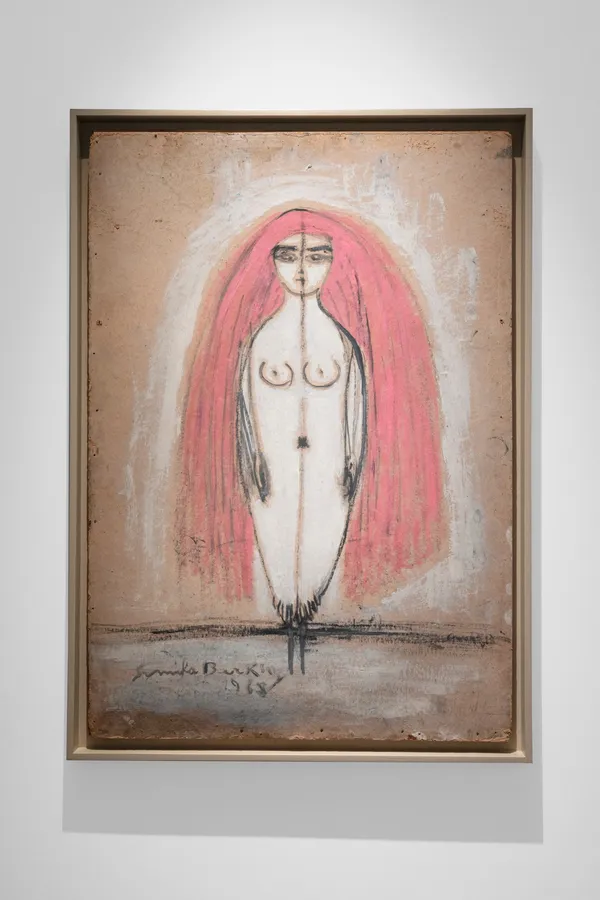 Semiha Berksoy, Standing Still (Self-Portrait), 1968