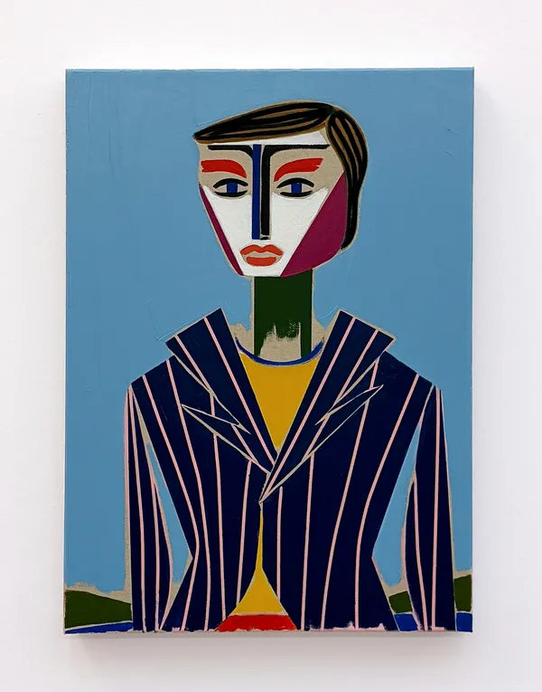 Henrik Godsk, Blue Sky and a Striped Suit, 2026