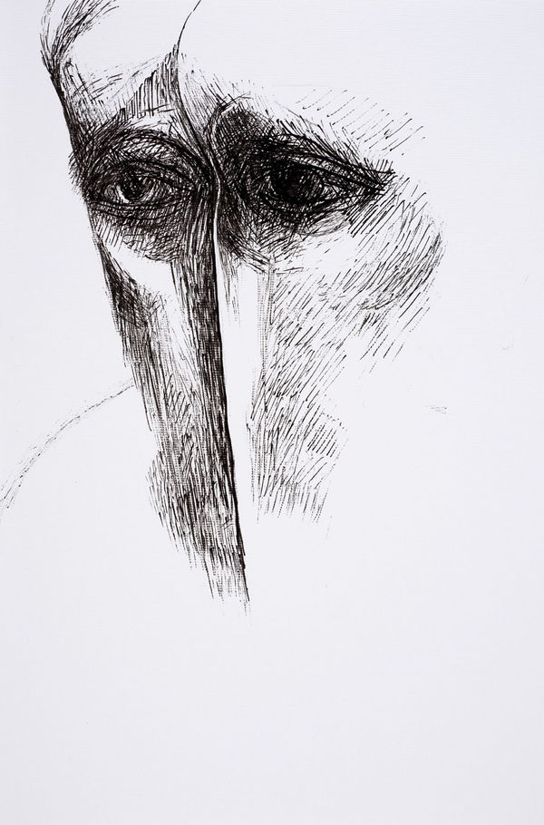 Ibrahim El-Salahi, Black and White Notebook, Late 2012 - 14/07/2013