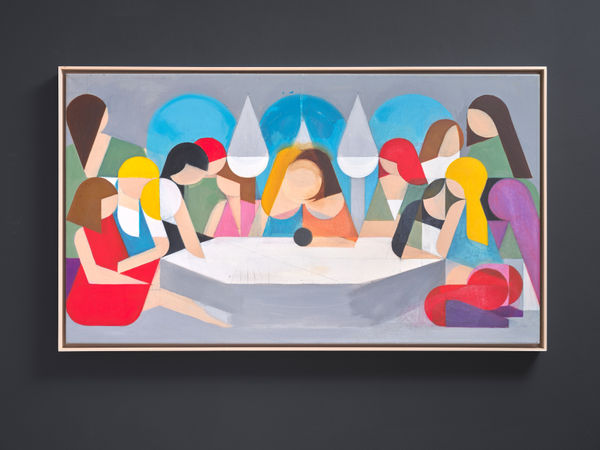 Leonhard Hurzlmeier, Tisch der Weissen Frauen, 2014