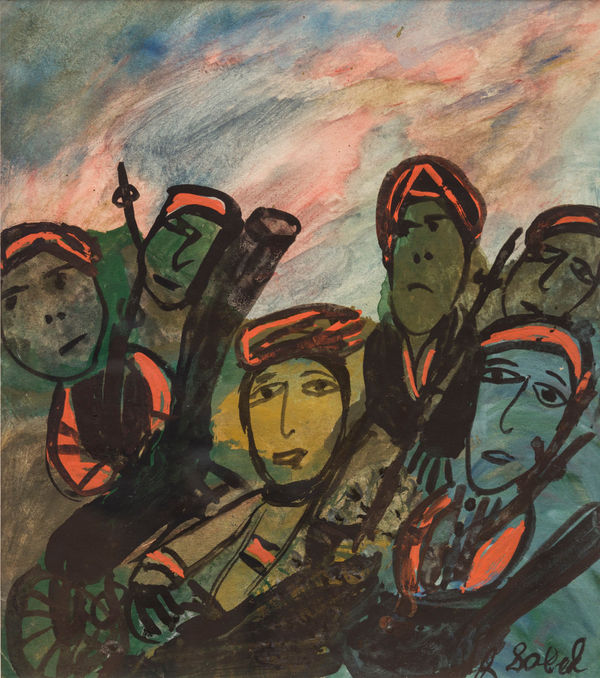 Janet Sobel, Untitled, c. 1941