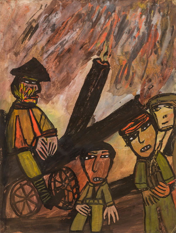 Janet Sobel, Untitled, c. 1941