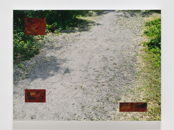 John Miller Chimera, 2022 inkjet print and acrylic on canvas 29 7/8 x 39 3/4 in 76 x 101 cm