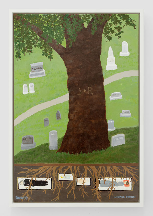 Jessie Homer French Roots, 2021 Oil on canvas 24 x 16 in 61 x 40.6 cm