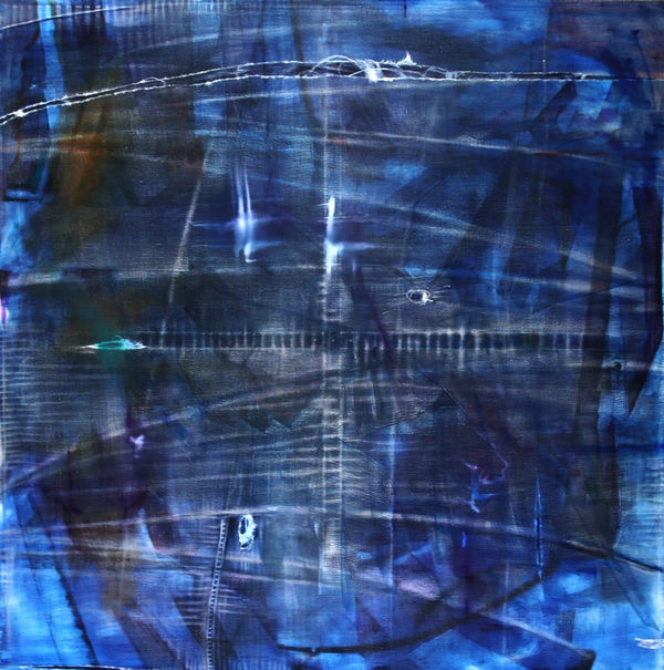 Diego Singh &, 2008 – 2012 Oil on linen 76 x 76 ins 193.04 x 193.04 cm