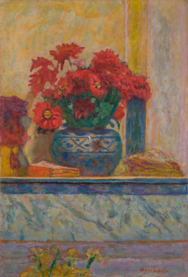 Pierre Bonnard, Fleurs Rouges, 1892