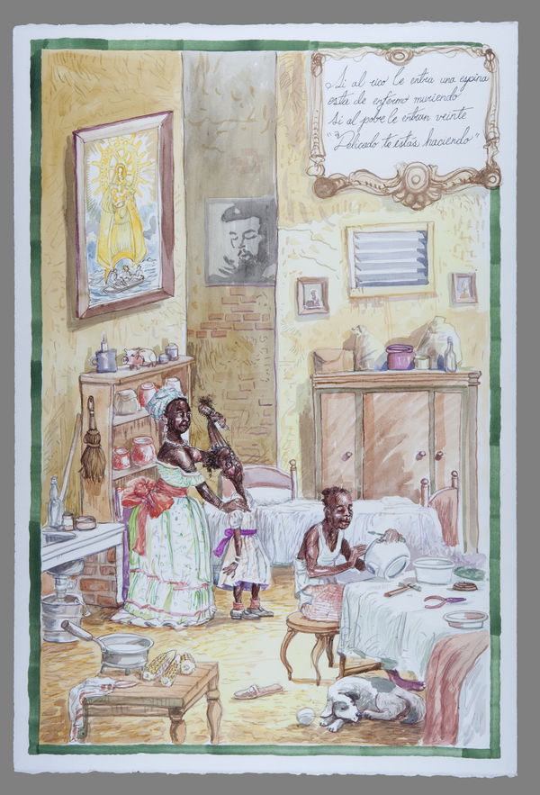 Si al rico le entra una espina (If the rich man is pricked)