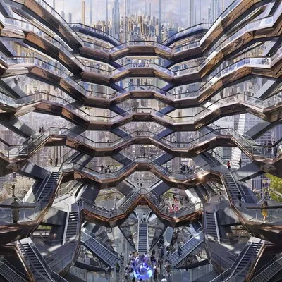Jean-François Rauzier, Vessel - Hudson Yards, 2019