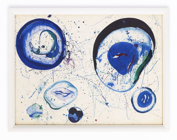 Sam Francis, Untitled (Blue Balls), 1961