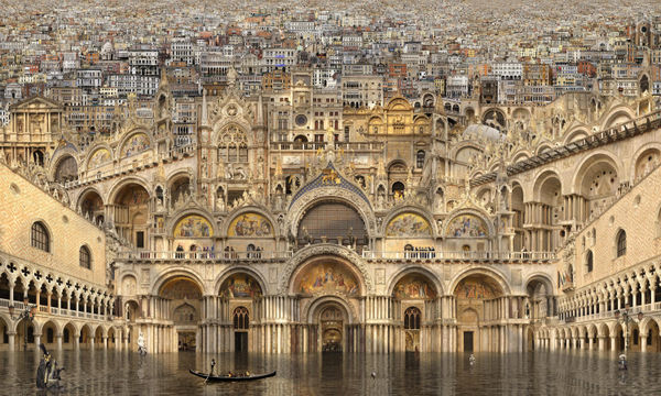 Jean-François Rauzier, Saint Mark’s, Venice, 2019