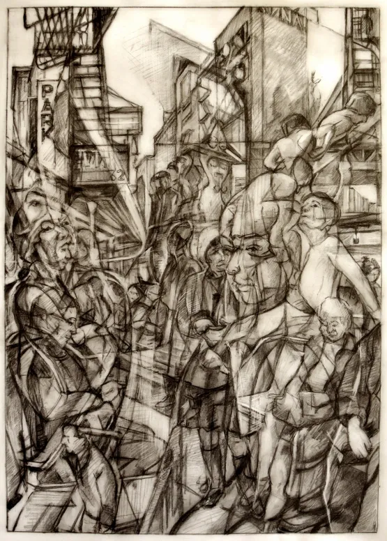 Clive Head, Drawing for My Coney Island, 2018