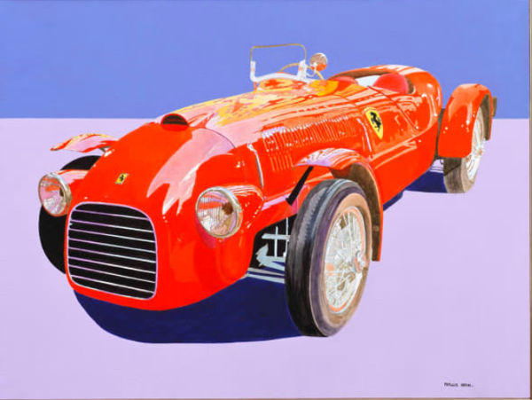 Phyllis Krim, Ferrari Racer 166 SC Rockefeller Center (Red Racer)