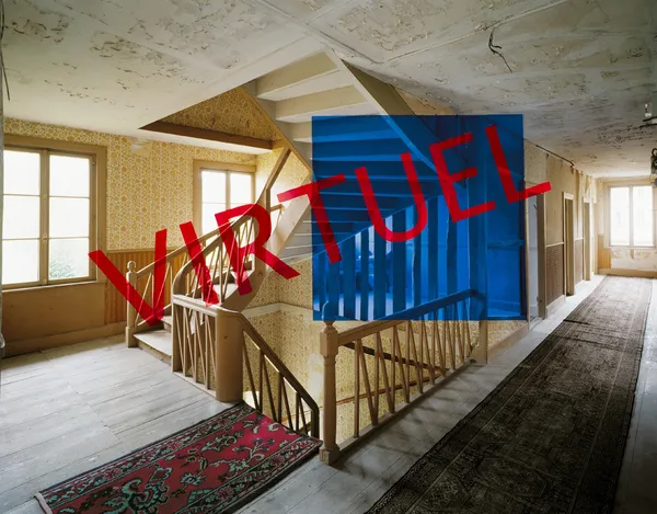 Georges Rousse, Hohwald, 2004