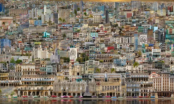 Jean-François Rauzier, Cuba Veduta, 2017